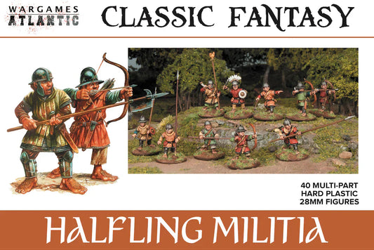 Classic Fantasy Halfling Militia