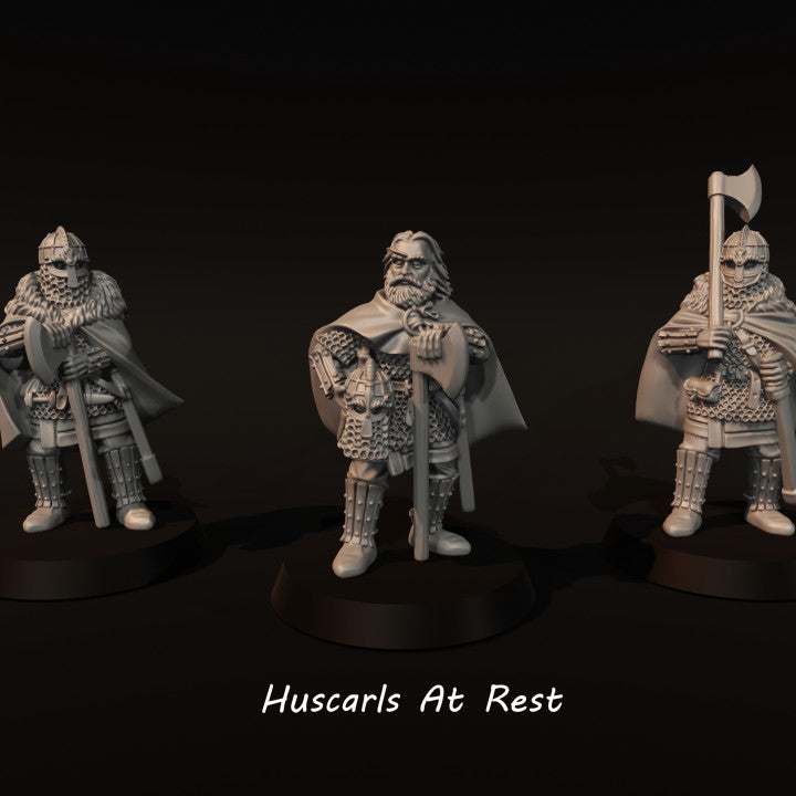Medbury Vendel Huscarls at Rest x 6