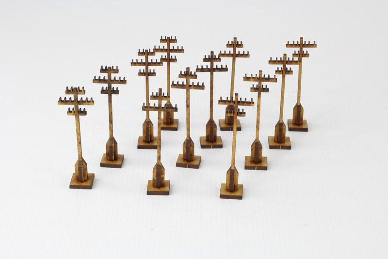 Telegraph Poles 15mm