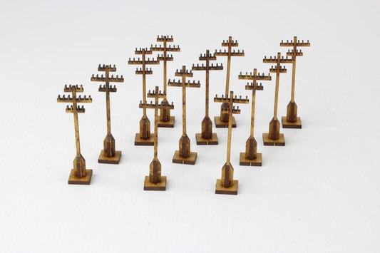 Telegraph Poles 15mm