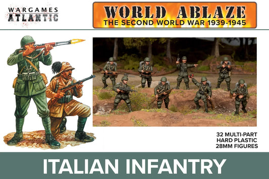 World Ablaze Italian Infantry