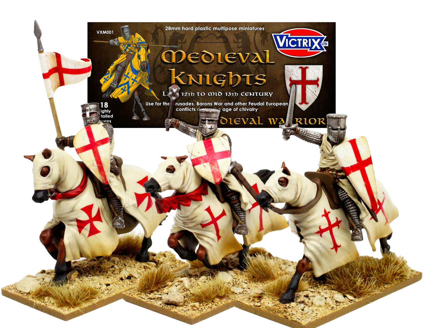 Victrix Medieval Crusader Knights VXM001