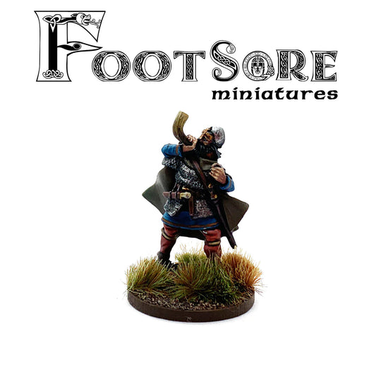 Barons War Footsore Late Saxon Huscarl Musician