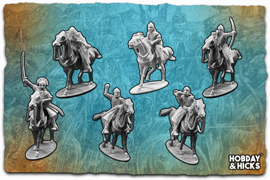 Warhost Fantasy Elven Light Cavalry x 6 Elven Host 28mm
