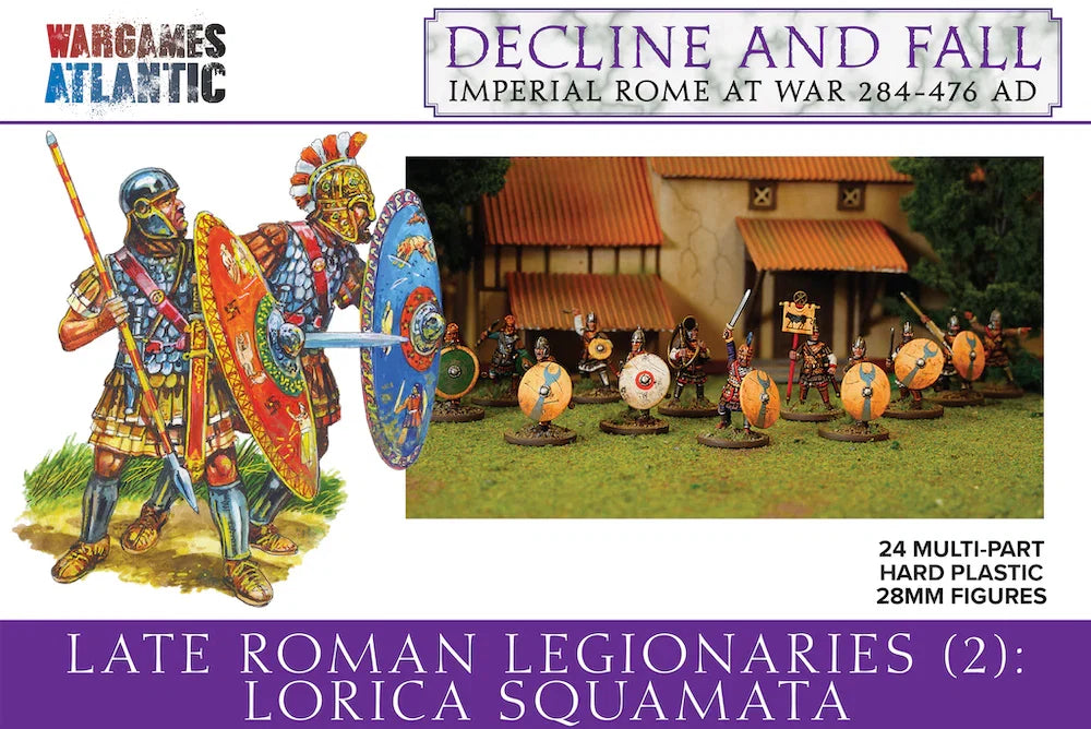 Late Roman Legionaries (2) Lorica Squamata