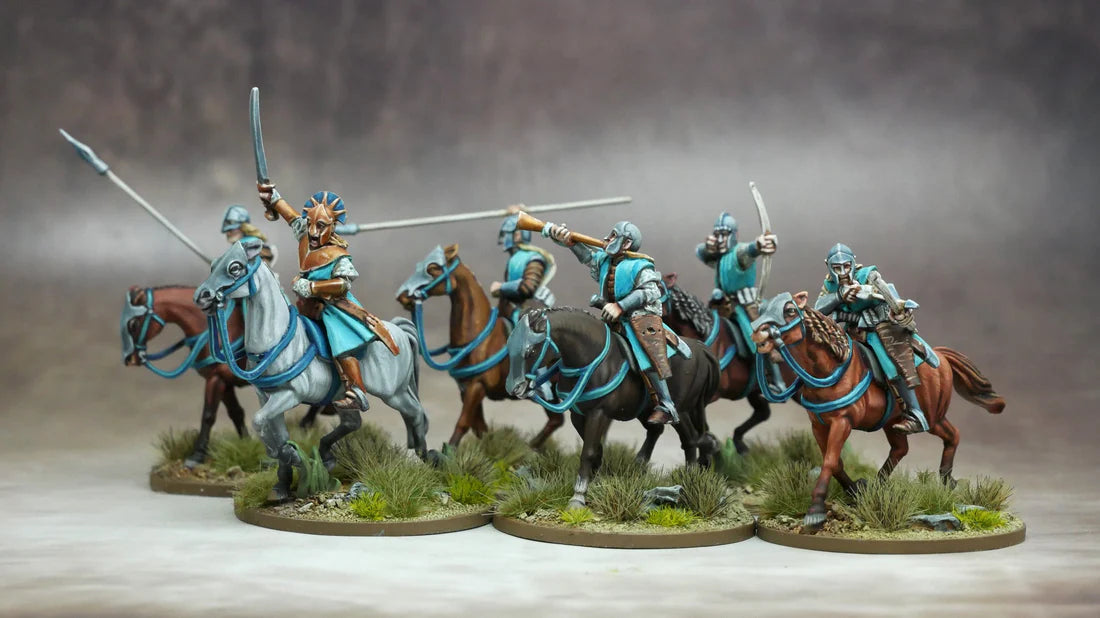 Warhost Fantasy Elven Light Cavalry x 6 Elven Host 28mm