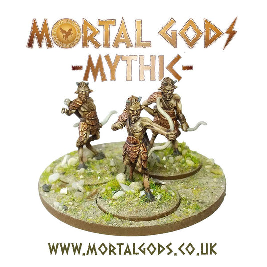 Footsore Mortal Gods Satyrs with Bows (3)