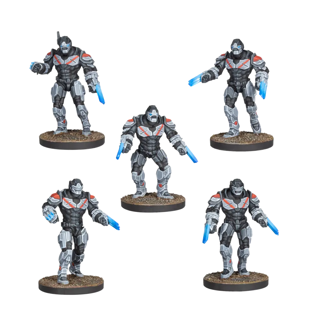 Mantic Firefight Enforcer Assault Enforcers with Phase Claws