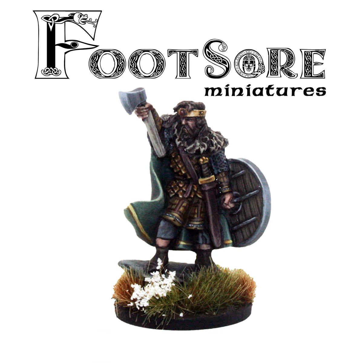 Footsore Miniatures Barons War Welsh Maredudd ab Owain 10th Century King