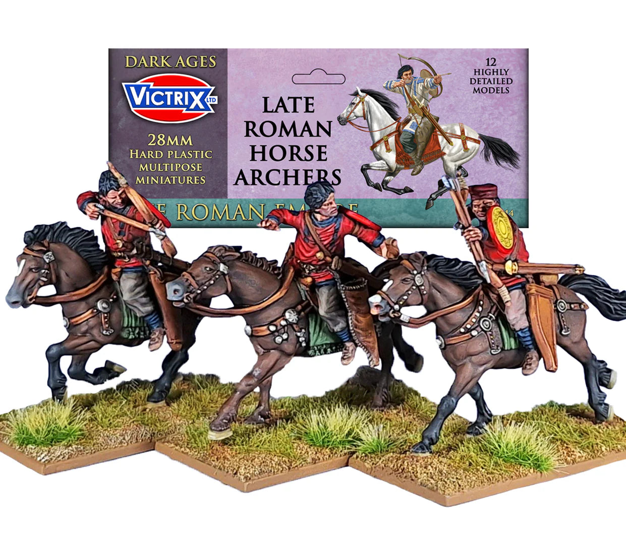 Victrix Late Roman Horse Archers VXDA014 28mm Wargame Miniatures