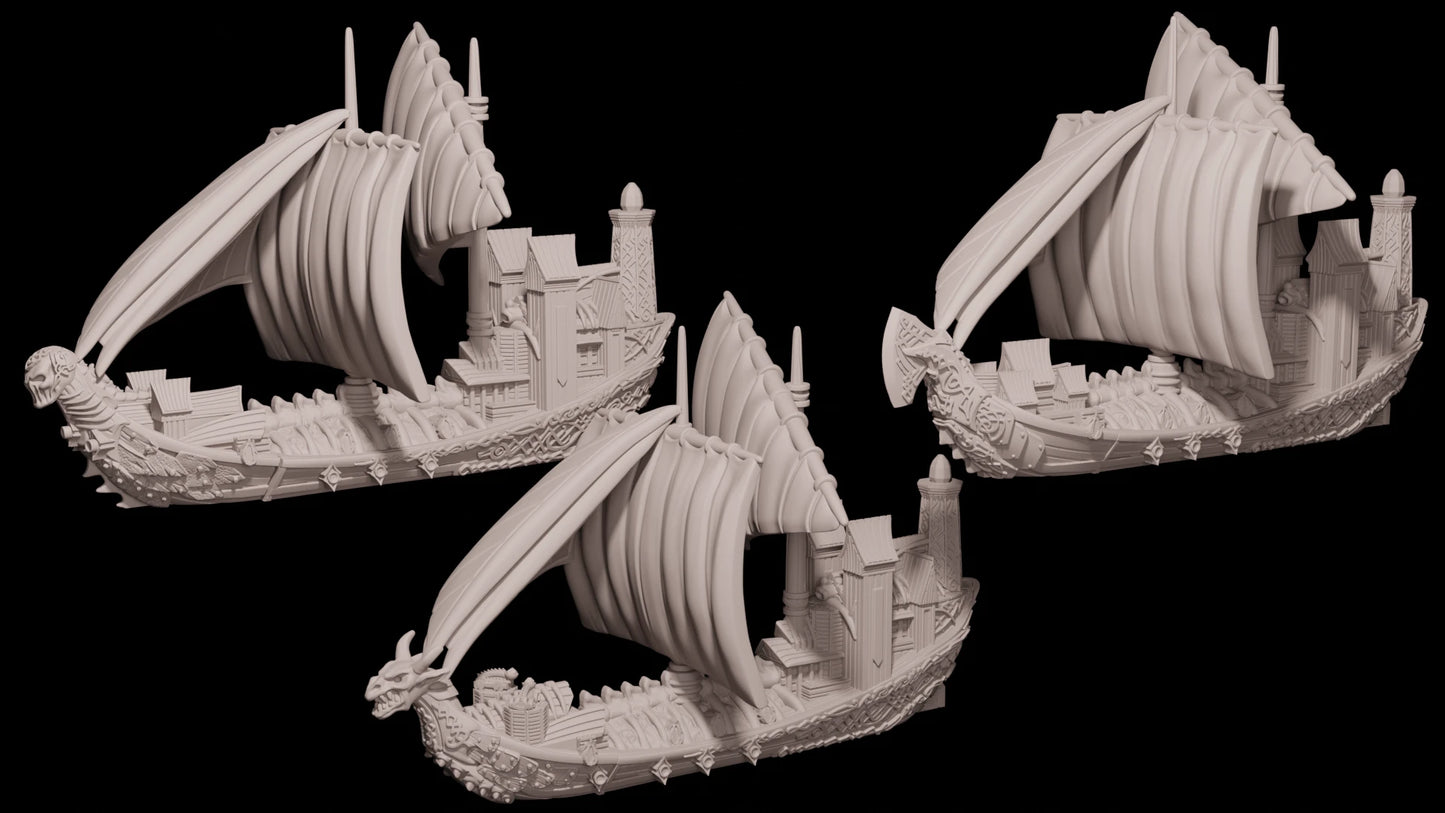 Mantic Vault Armada Northern Alliance XL Ship (3) Pack May 24