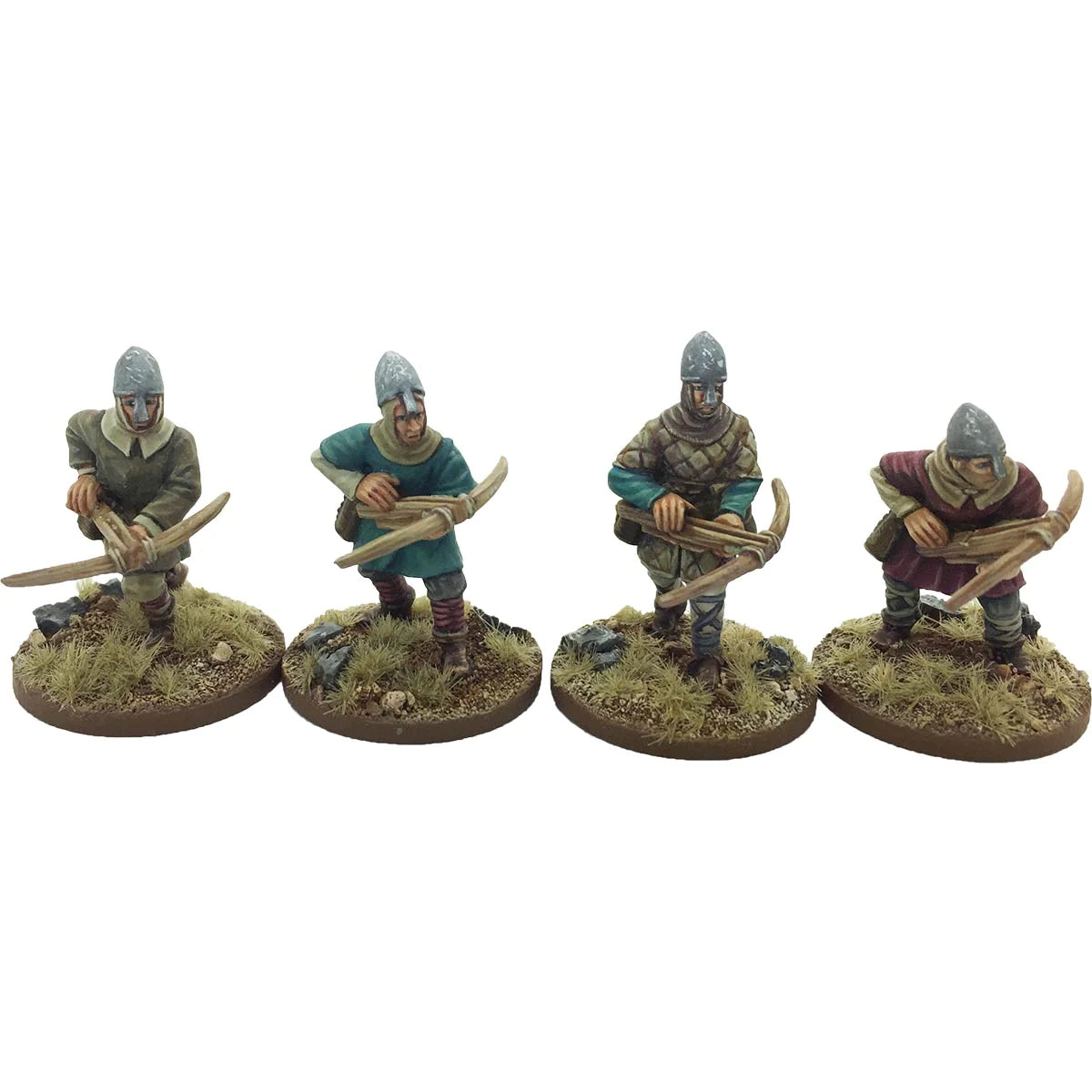 Footsore Norman Crossbows with Helmets