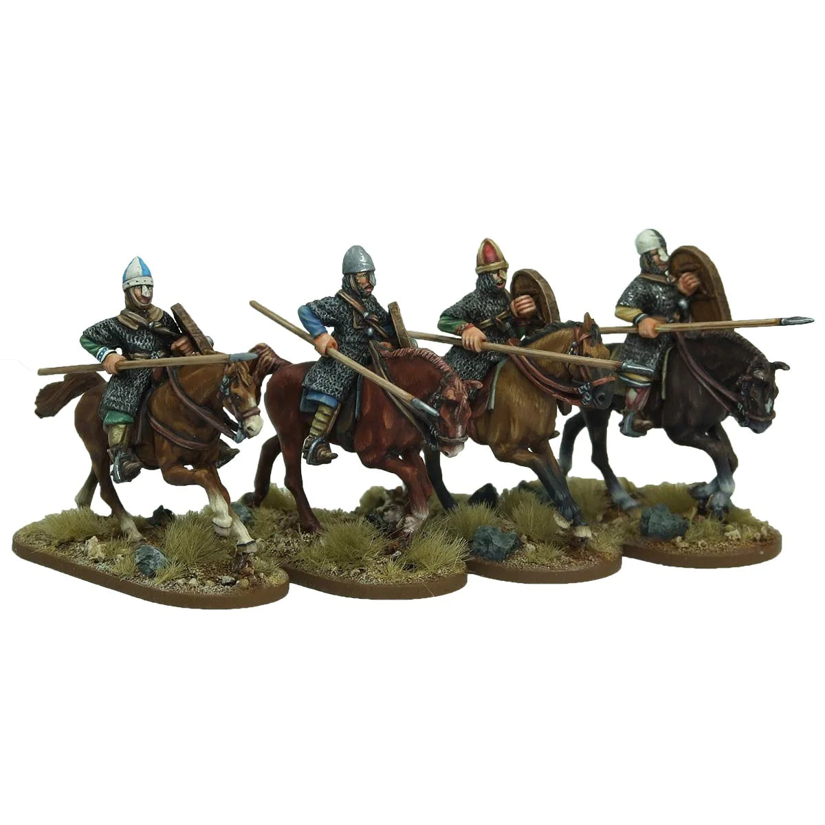 Footsore Norman Cavalrymen Couched Lance