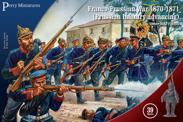 Franco-Prussian War Prussian Infantry Advancing 1870-71 PERRY 28mm Wargame Miniatures FRE1 (Copy)