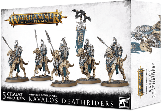 Age of Sigmar Ossiarch Bonereapers Kavalos Deathriders