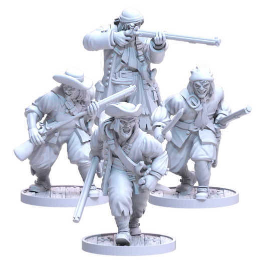 Blood & Plunder Pirates (Buccaneer Guns Upgrade)