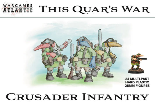 Wargames Atlantic Crusader Infantry This Quar's War