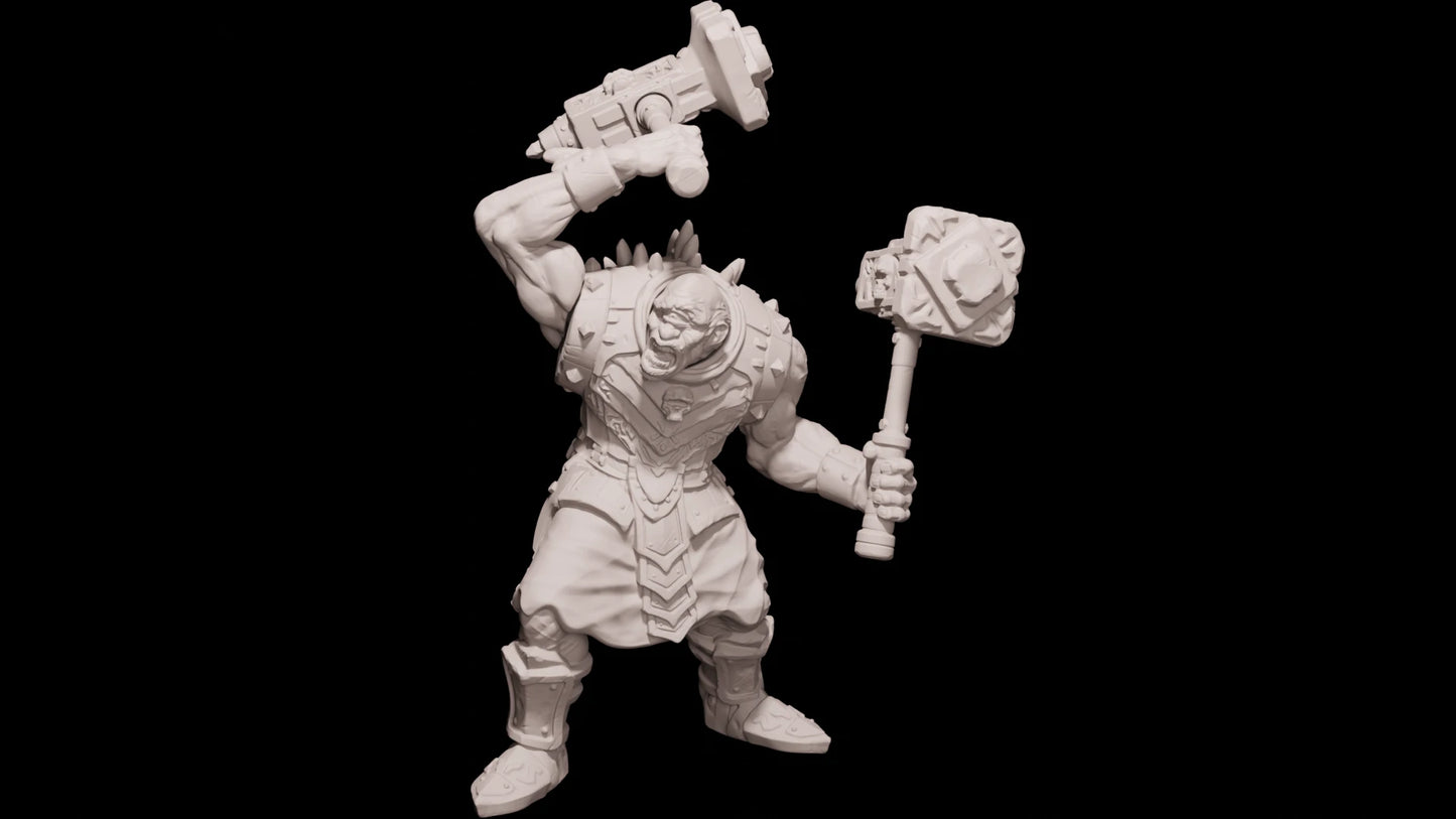 Mantic Vault Kings of War Orc Thunderseer x 3 3D Print