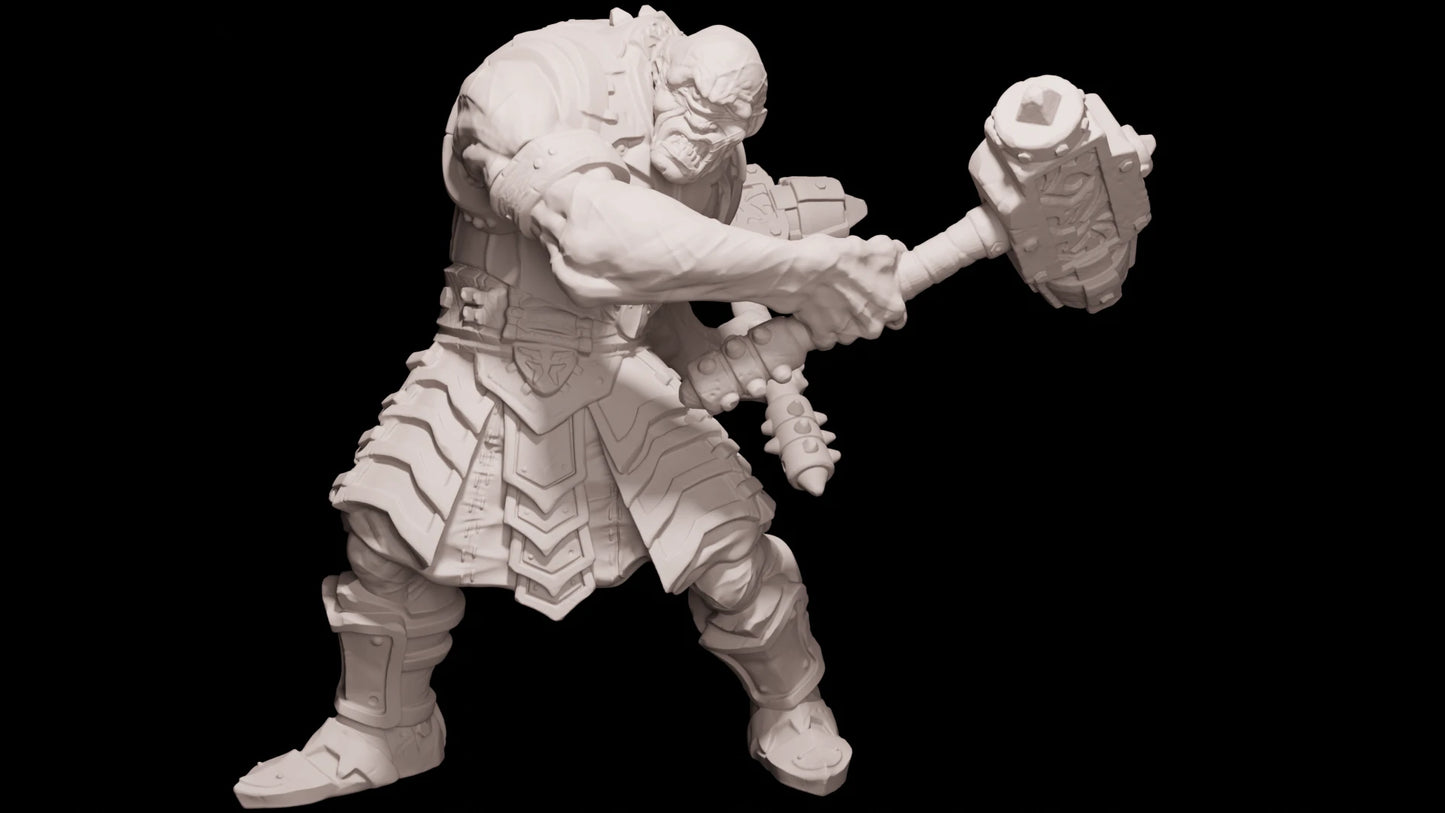 Mantic Vault Kings of War Orc Thunderseer x 3 3D Print