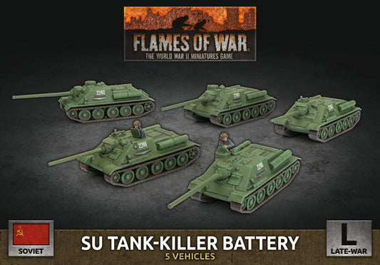 FOW Soviet SU Tank Killer Battery