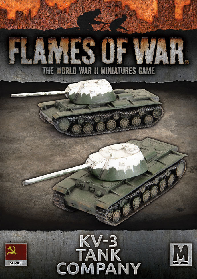 FOW Soviet KV-3 Tank Company