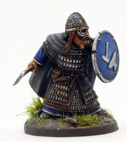 Durin's Folk Dwarf Lieutenant Gripping Beast Saga Magic Ragnarok Miniatures