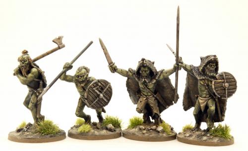 SDRG05 Draugr Hearthguard Unarmoured (Undead) (4) SAGA