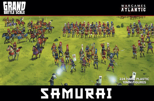 10mm Grand Battle Scale Samurai Wargames Atlantic Wargame Miniatures