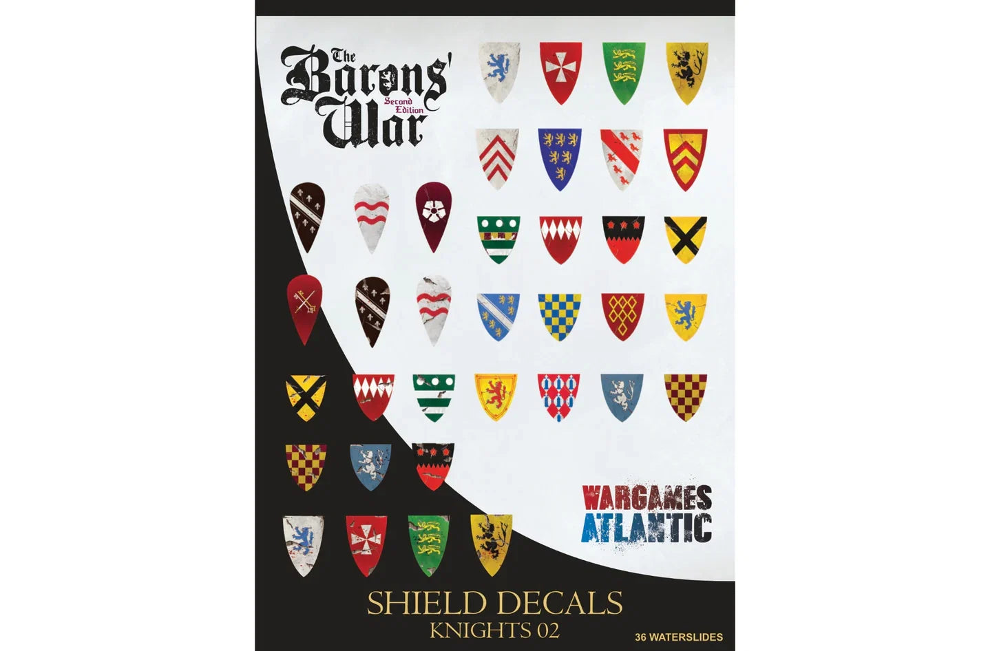 Barons' War Shield Decals