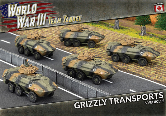WWIII: Team Yankee NATO Grizzly Transport Platoon (x4)