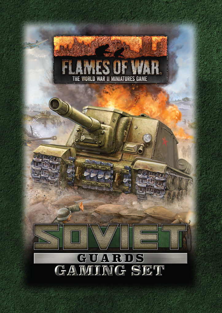 Flames of War Soviet Guards Gaming Set