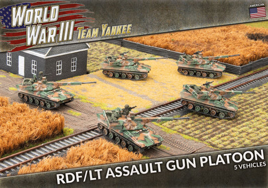 WWIII: Team Yankee American RDF/LT Assault Gun Platoon