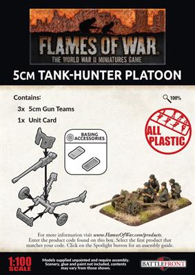 FOW German 5cm Tank-Hunter Platoon