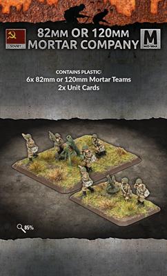 Mid War Soviets Enemy at the Gates 82mm And 120mm Mortar Company