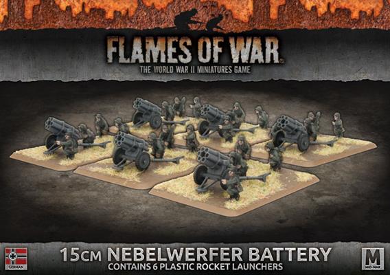 FOW German 15cm Nebelwerfer Battery