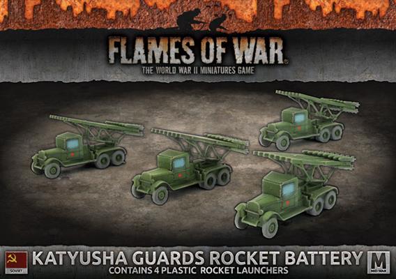 FOW Soviet Katyusha Guards Rocket Battery Mid-War