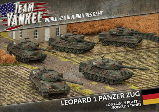 WWIII: Team Yankee NATO Leopard 1 Panzer Zug
