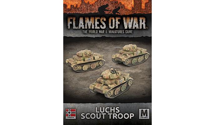 FOW German Panzer II (Luchs) Scout Troop