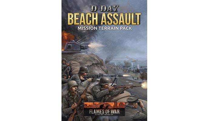 Flames of War D-Day Beach Assault Mission Terrain Pack