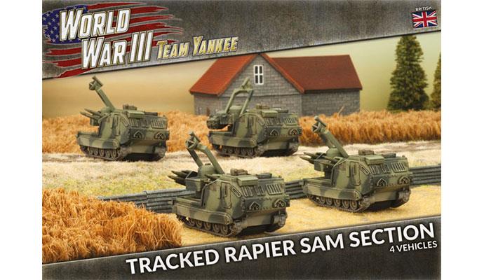 WWIII: Team Yankee British Tracked Rapier SAM Section