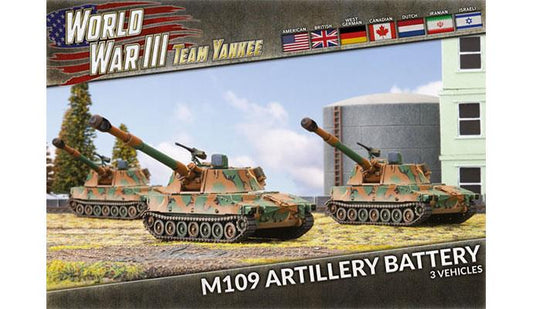 WWIII: Team Yankee American M109 Field Artillery Battery
