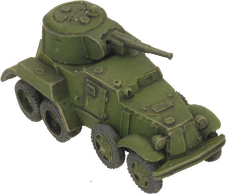 Mid War Soviets Enemy at the Gates BA-10 Armoured Car Platoon
