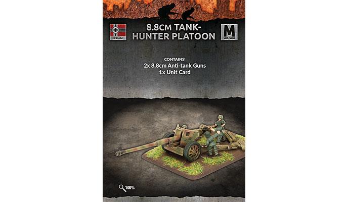 Flames of War German 8.8cm PaK43 Tank Hunter Platoon