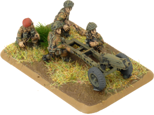 FOW British Airborne 75mm Light Troop British