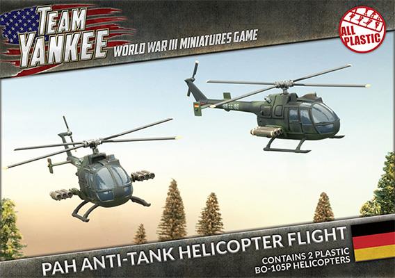 WWIII: Team Yankee West German BO-105P Anti-tank Helicopter Flight