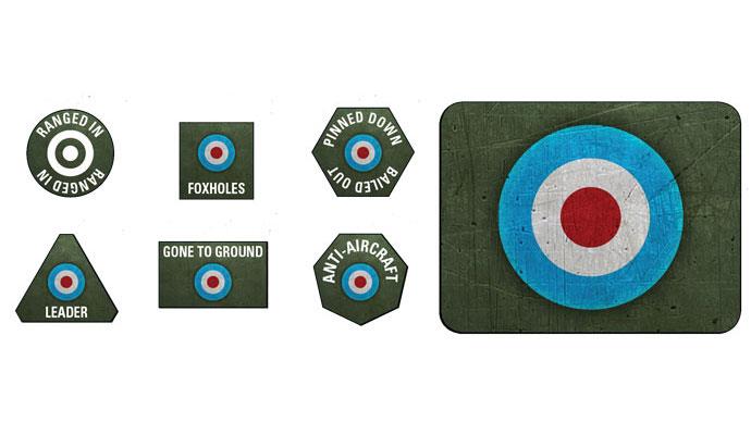 Late War Tokens (x20) and Objectives (x2)