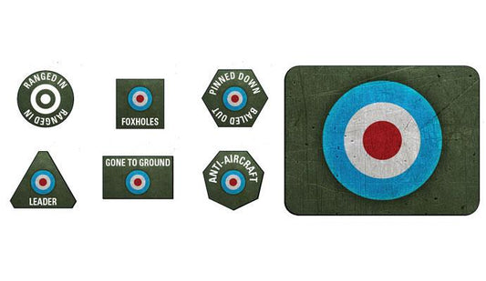 Late War Tokens (x20) and Objectives (x2)