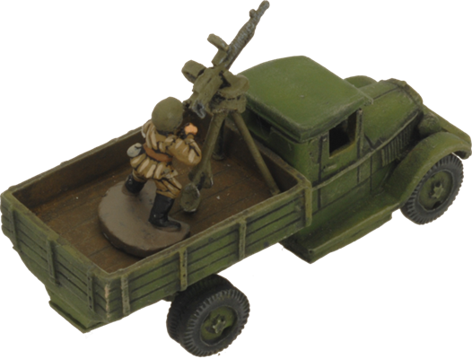 Mid War Soviets Enemy at the Gates DShK AA MG Platoon