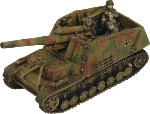 FOW German Hummel 15cm SP Artillery Battery