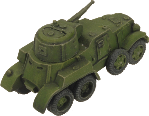 Mid War Soviets Enemy at the Gates BA-10 Armoured Car Platoon